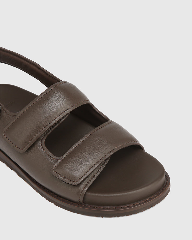 Alexsandra Espresso Leather