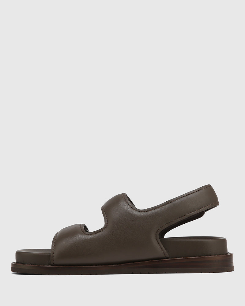 Alexsandra Espresso Leather