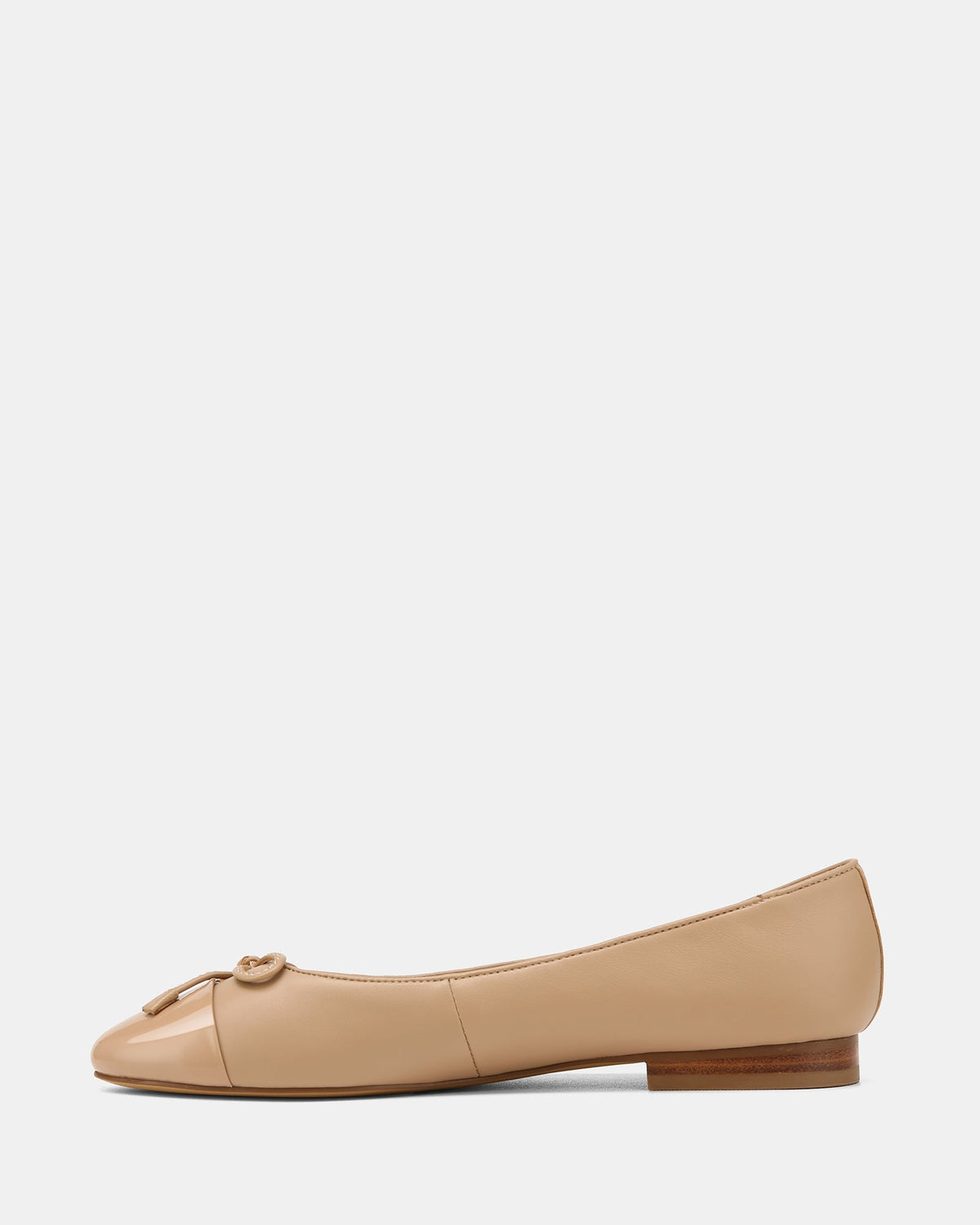 Amelia Casual Flats Nude Leather