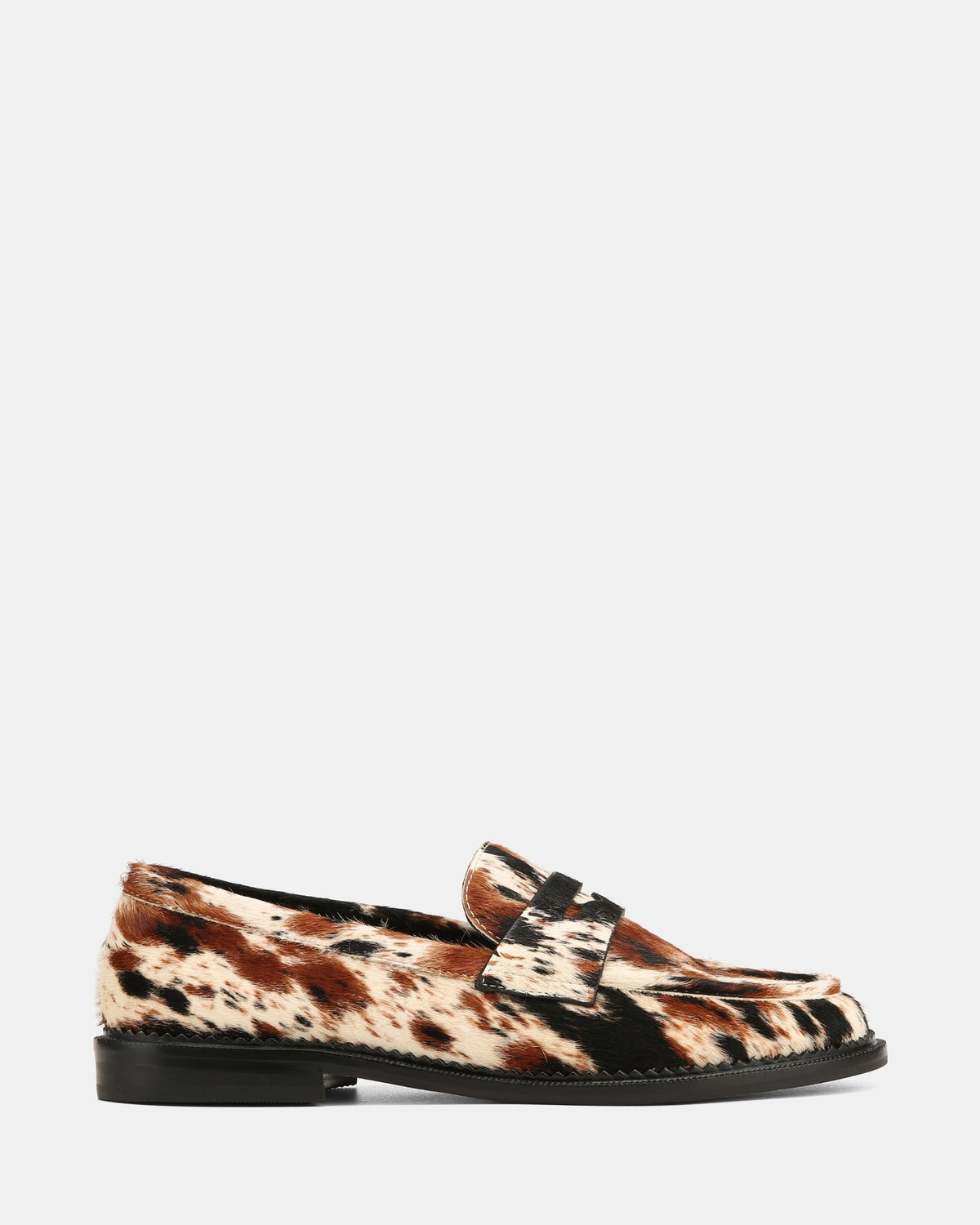 Brody Loafers Cow Hide Print Leather