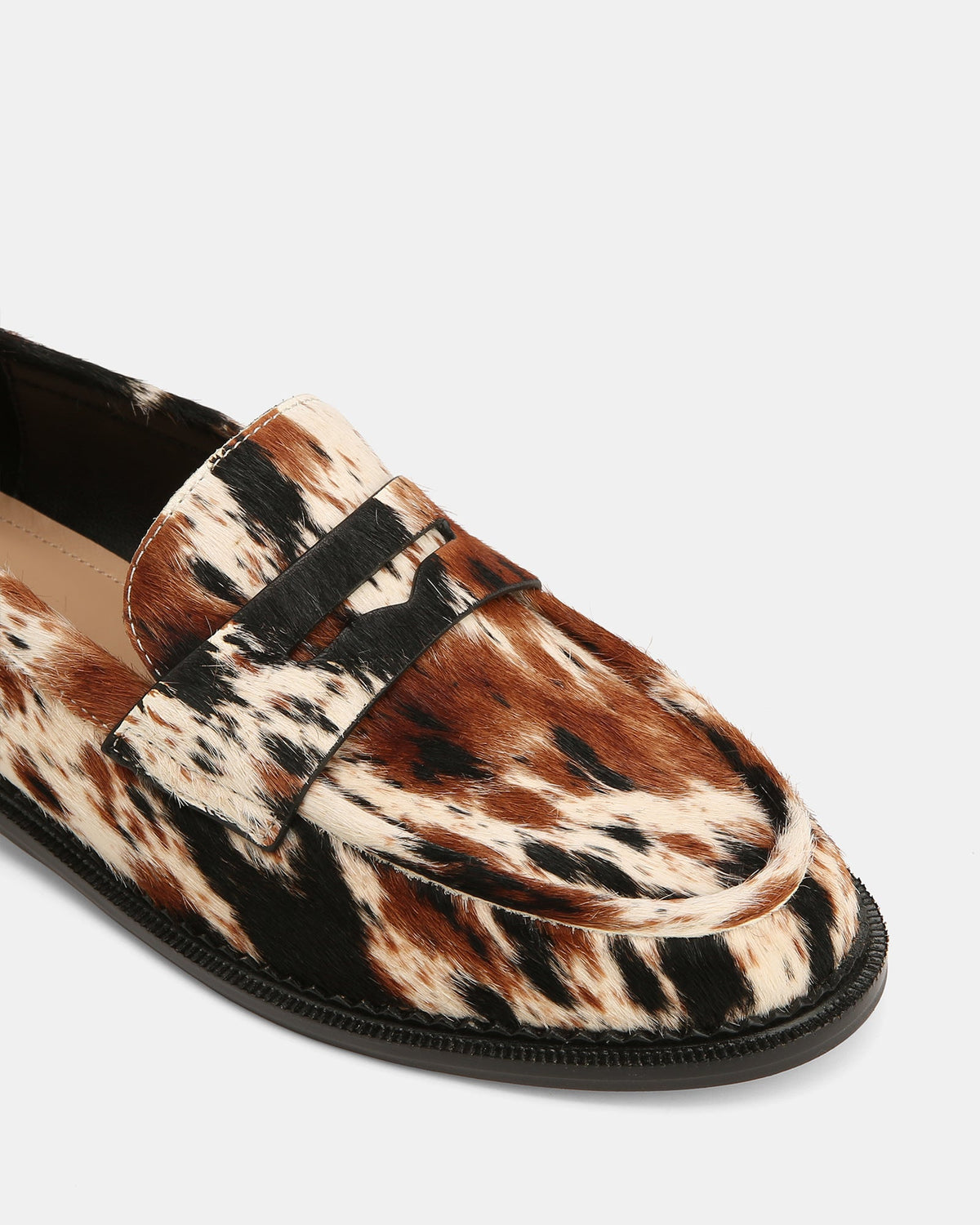 Brody Loafers Cow Hide Print Leather