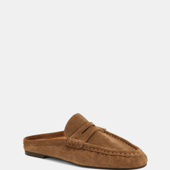 Bronn Casual Flats Chestnut Suede