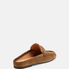 Bronn Casual Flats Chestnut Suede