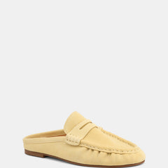 Bronn Casual Flats Lemon Suede