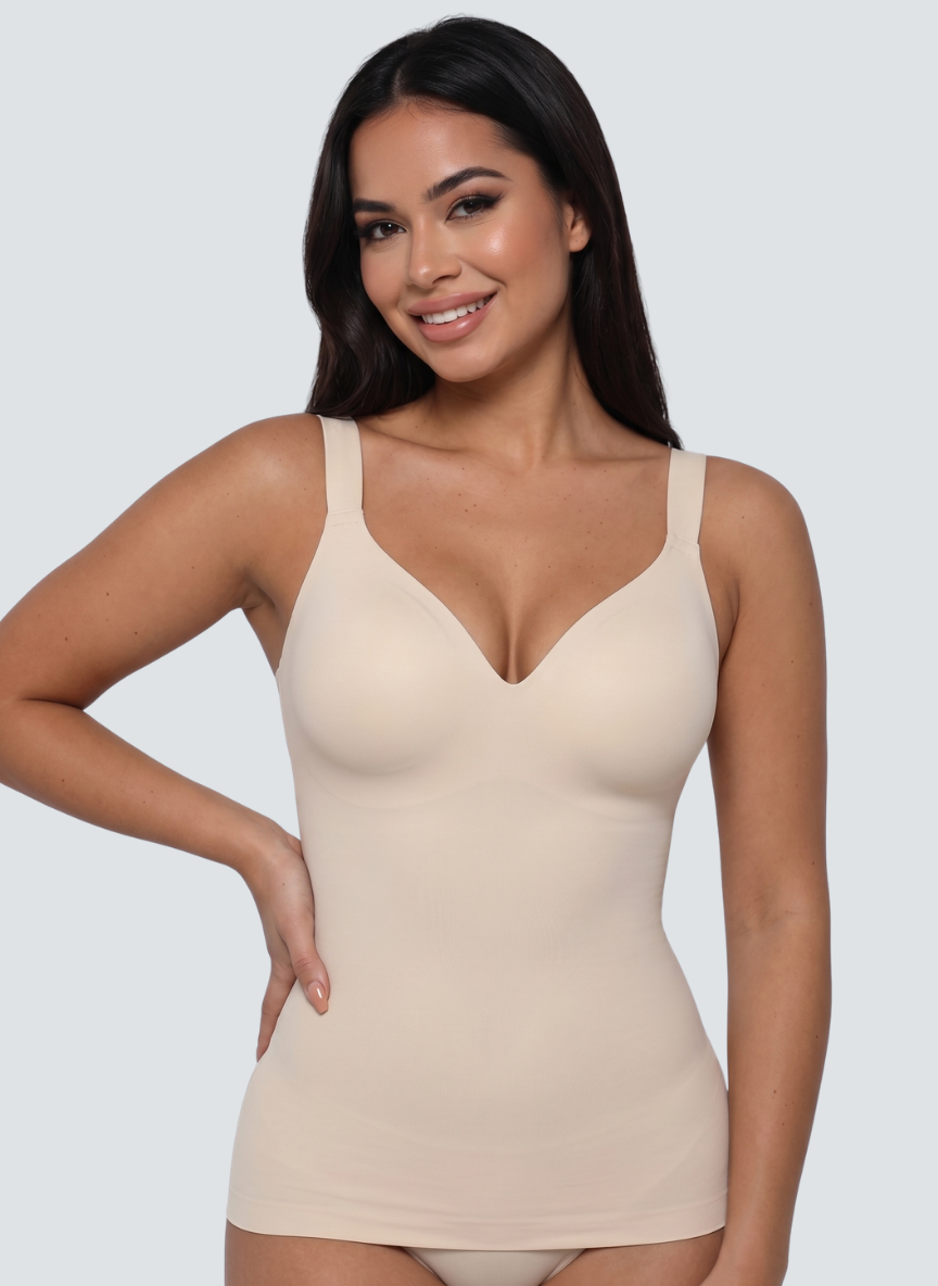The Built-In Bra Shaping Cami in Nude