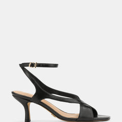 Dexter Low Sandals Black Leather