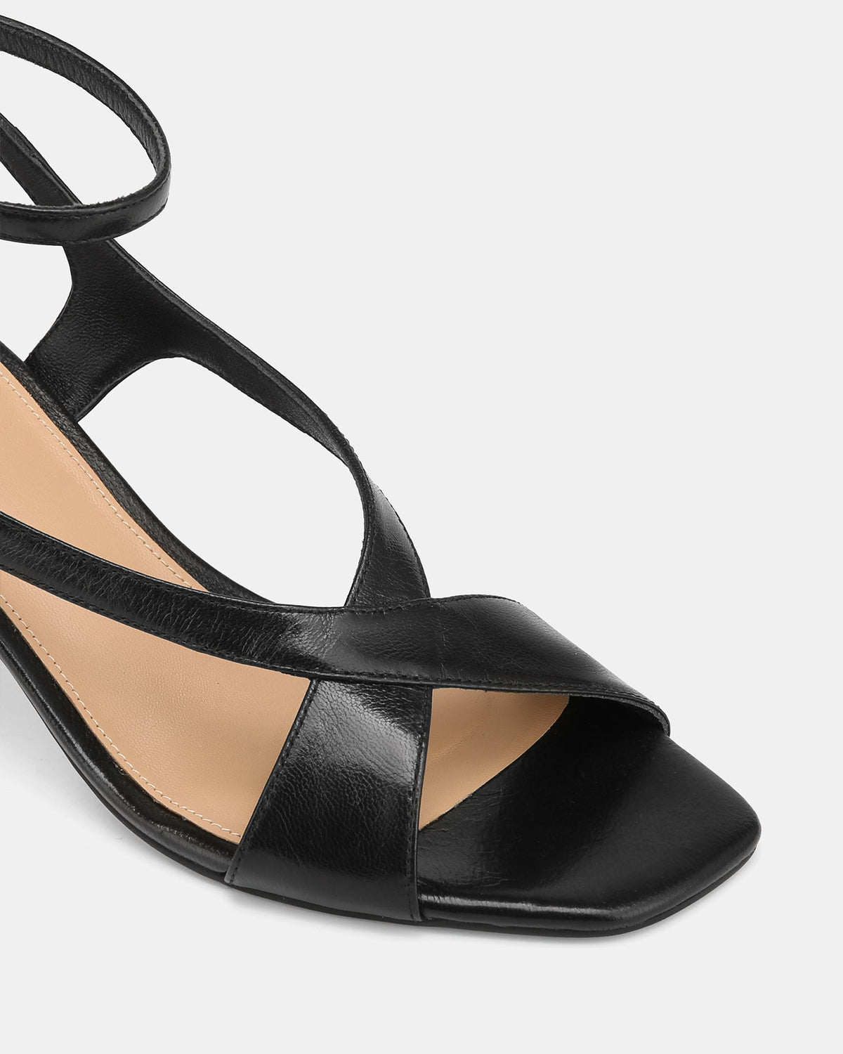 Dexter Low Sandals Black Leather
