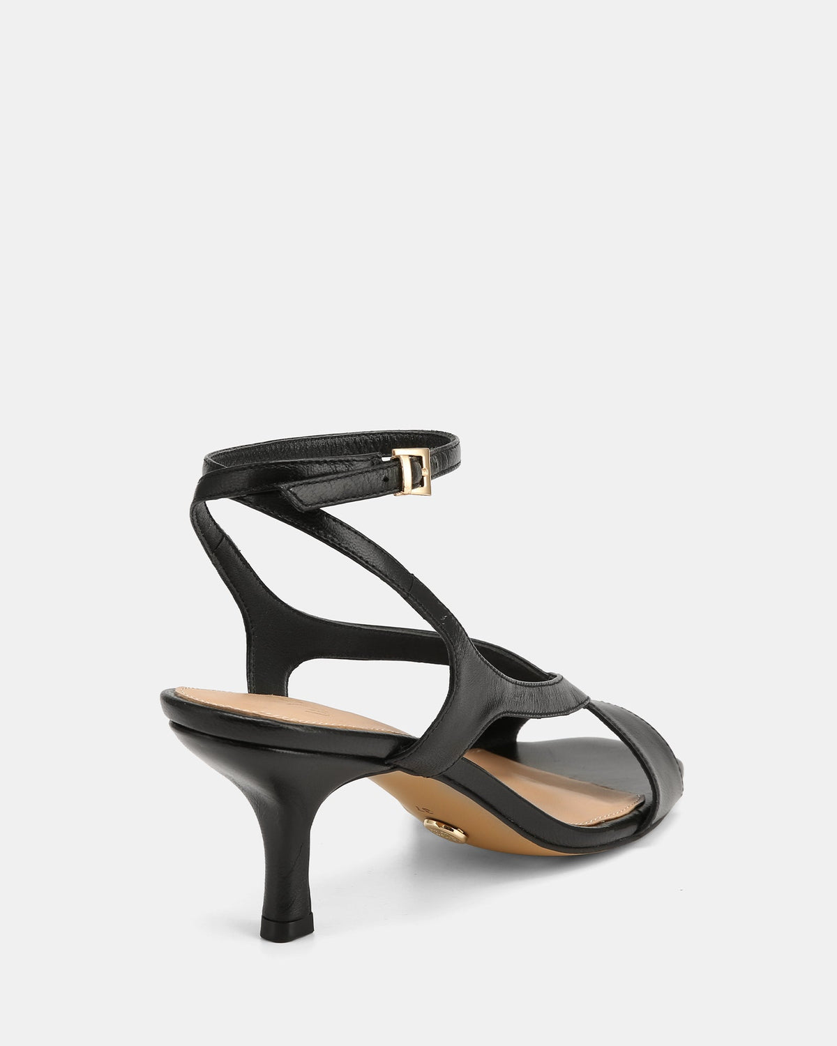 Dexter Low Sandals Black Leather