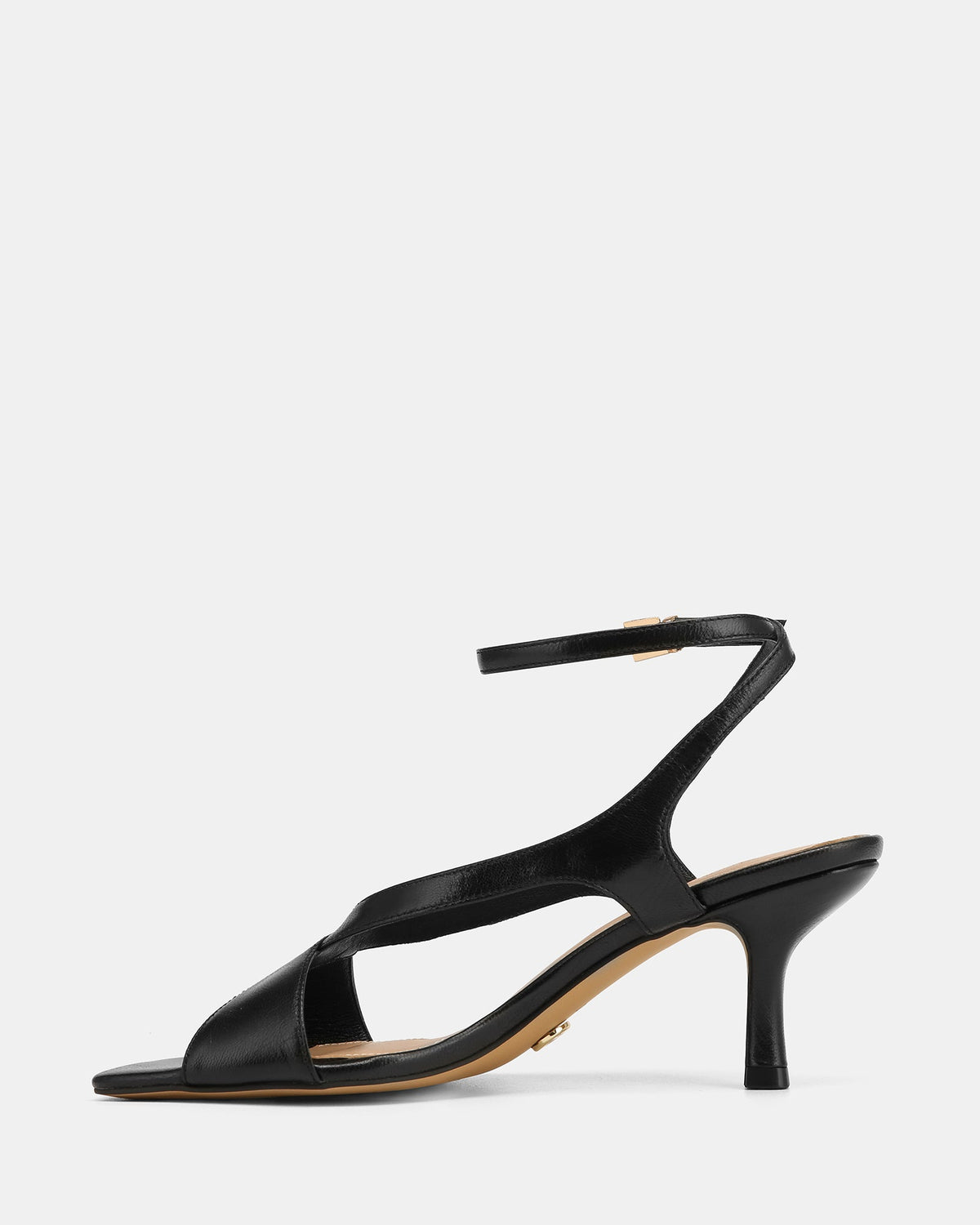 Dexter Low Sandals Black Leather
