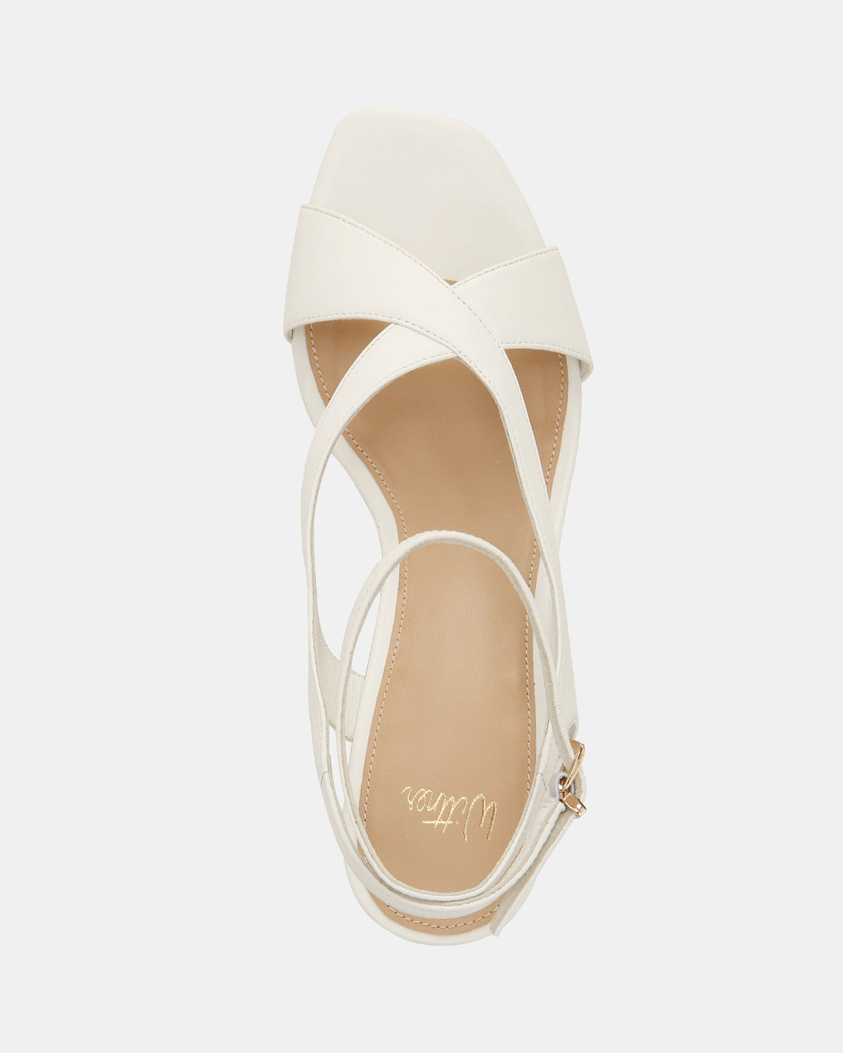 Dexter Low Sandals Optic White Leather