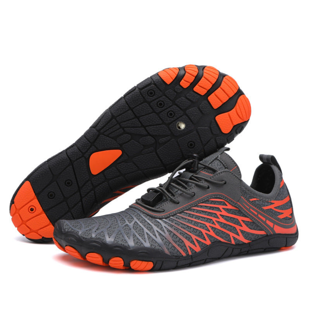 The Wide-Toe Barefoot Walker in Grey