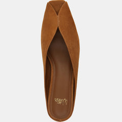 Eden Low Heels Burnt Almond Suede