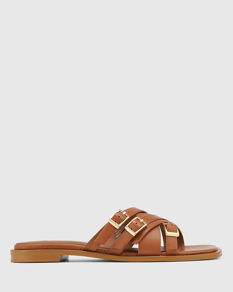 El Dark Cognac Leather