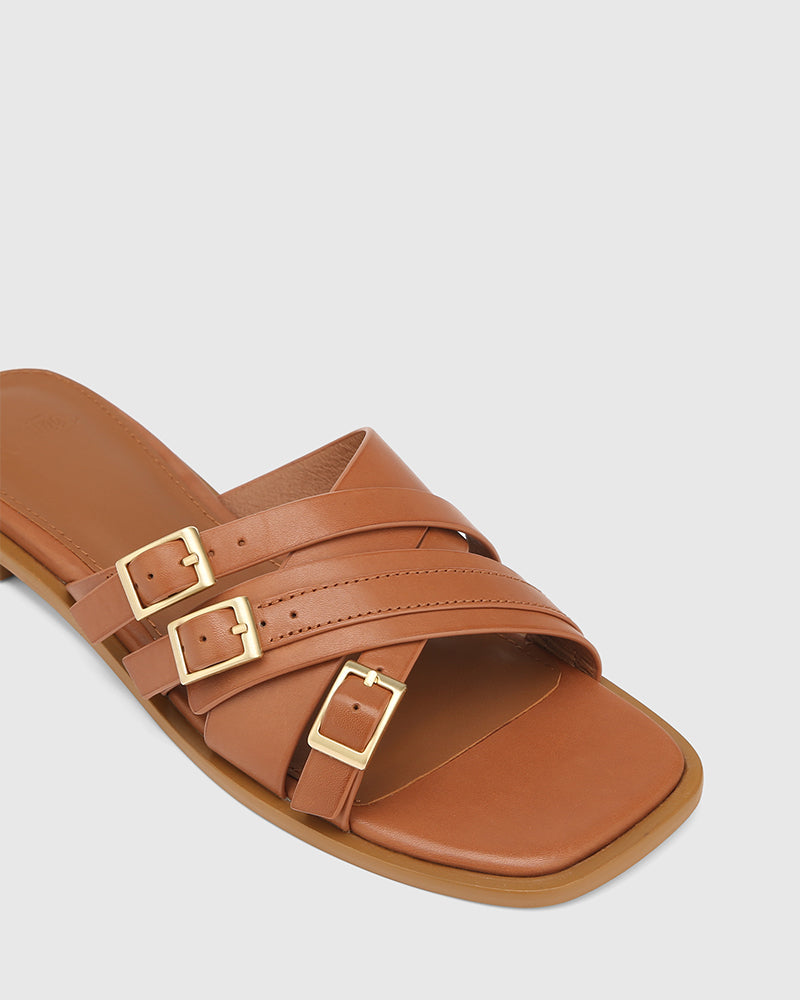 El Dark Cognac Leather