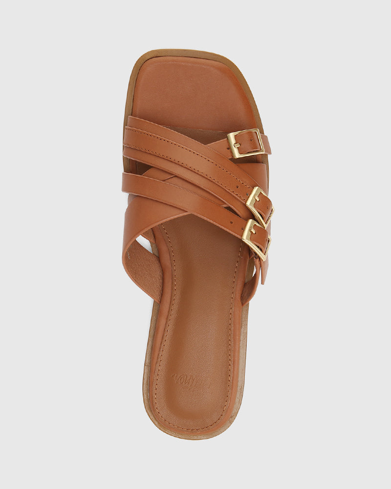 El Dark Cognac Leather