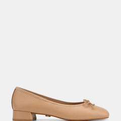 Eve Casual Flats Nude Leather