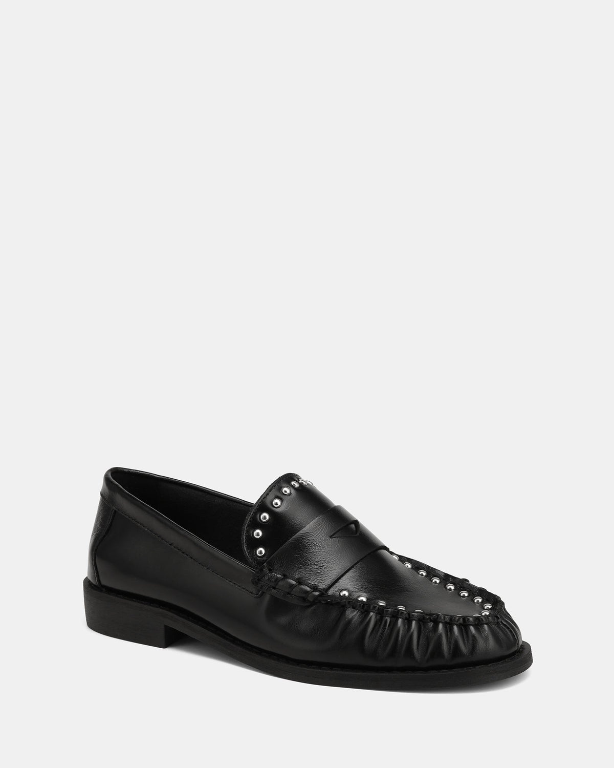 Finley Laceup/Loafers Black Leather