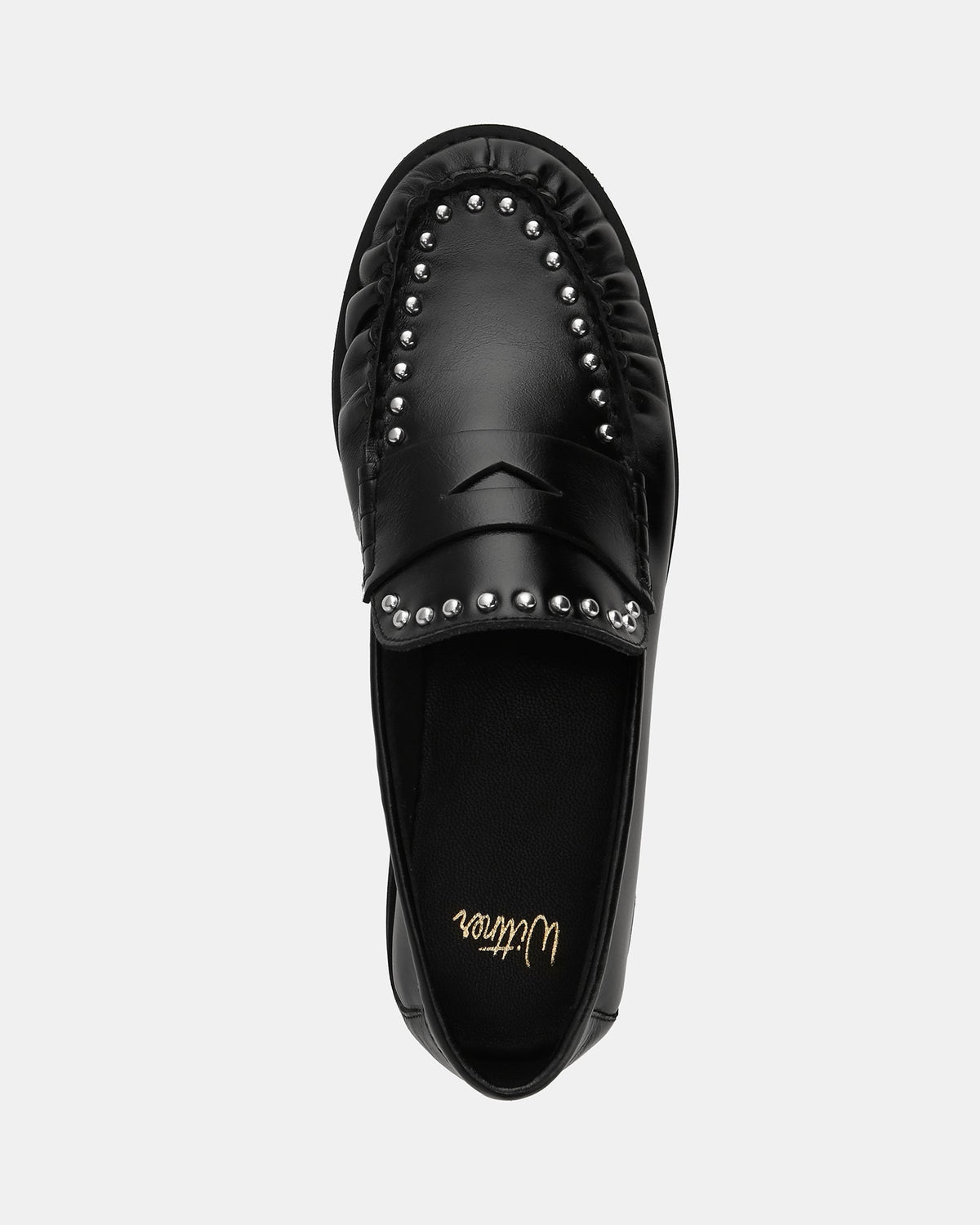 Finley Laceup/Loafers Black Leather