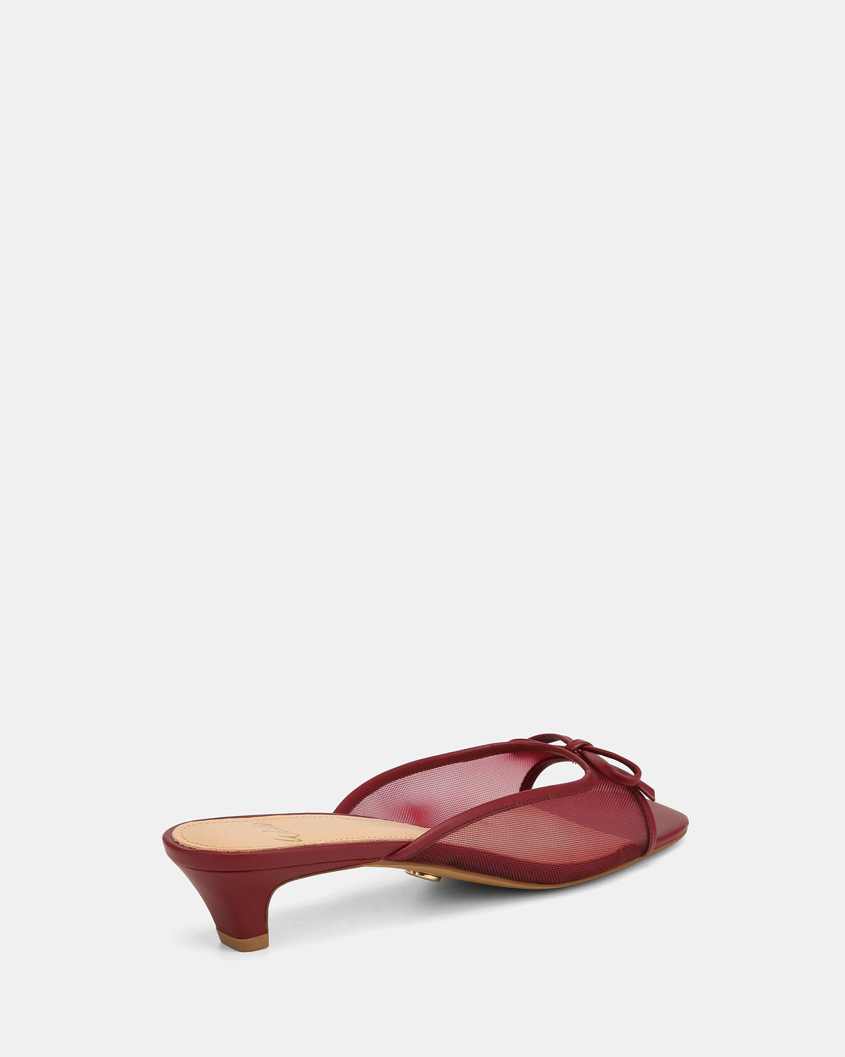 Francis Flat Sandals Raisin Mesh/Leather