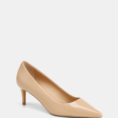 Gabe Low Heels Nude Patent Leather