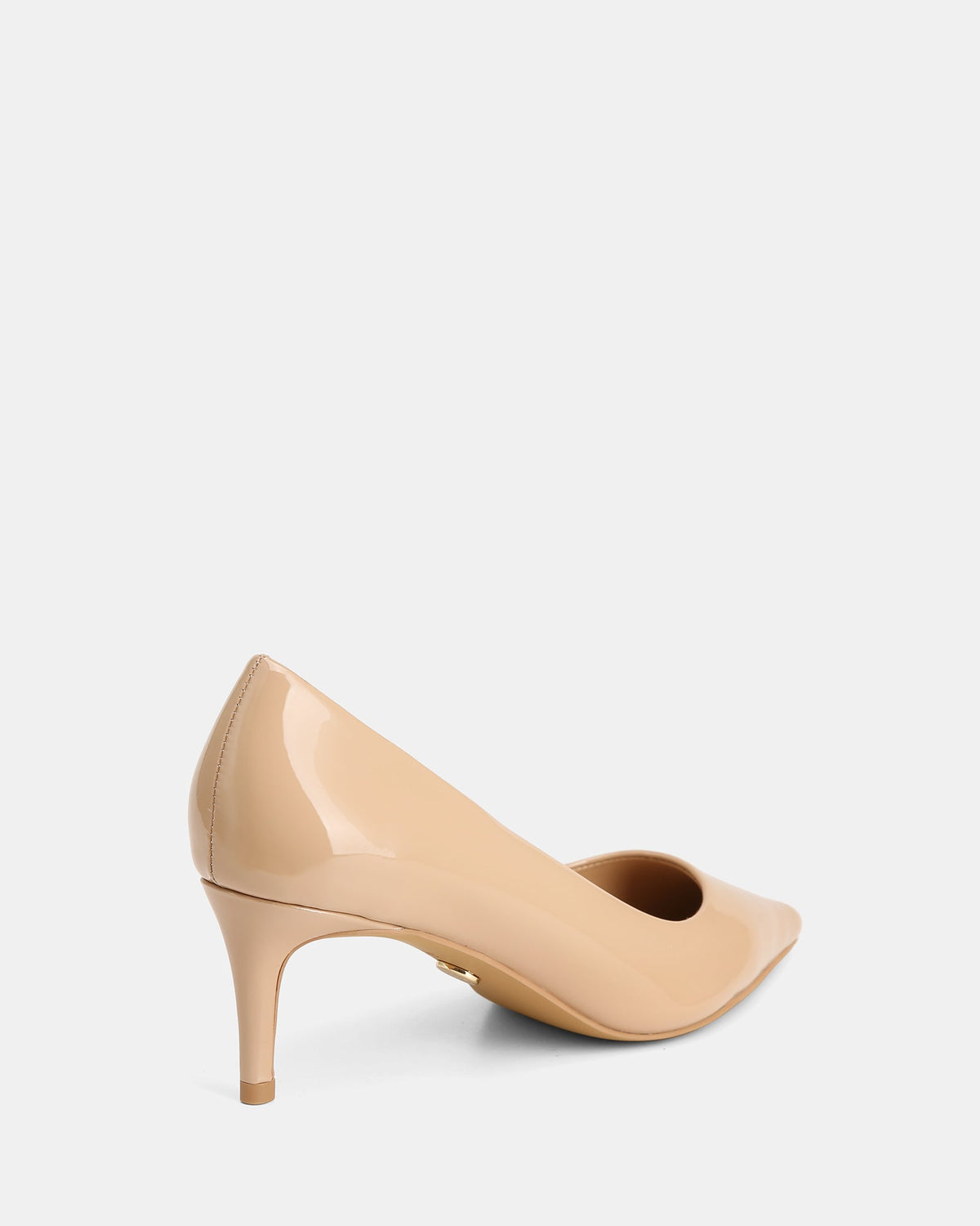 Gabe Low Heels Nude Patent Leather