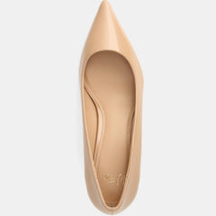 Gabe Low Heels Nude Patent Leather
