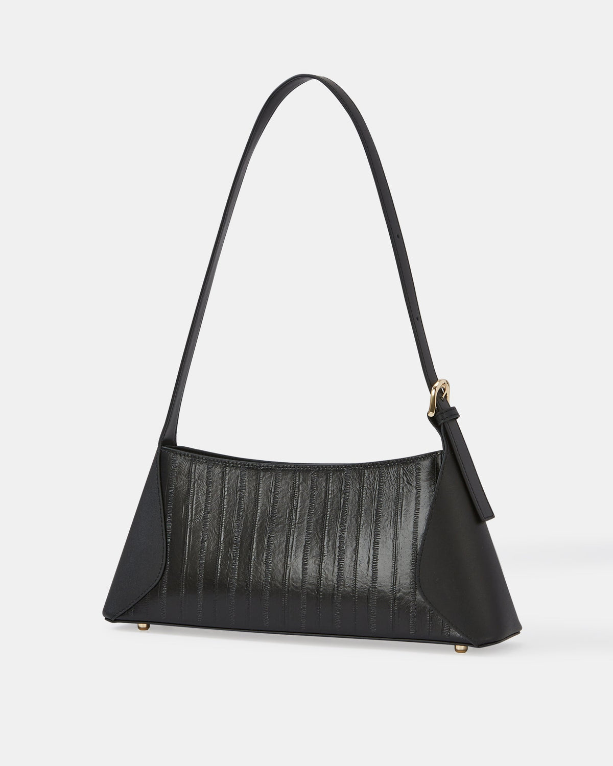 Haven Shoulder Bag Black Leather