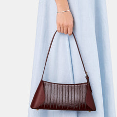 Haven Shoulder Bag Wine Leather