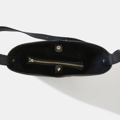Hayes Cross Body Bag Black Leather