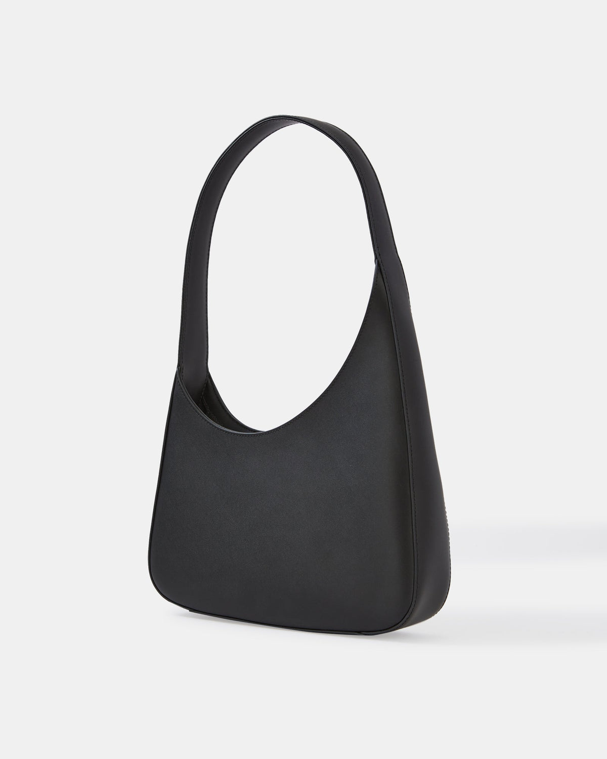 Isra Shoulder Bag Black Leather