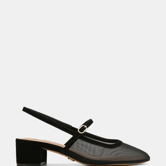 Jett Mid Heels Black Mesh/Leather