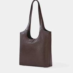June Shoulder Bag Brown Leather