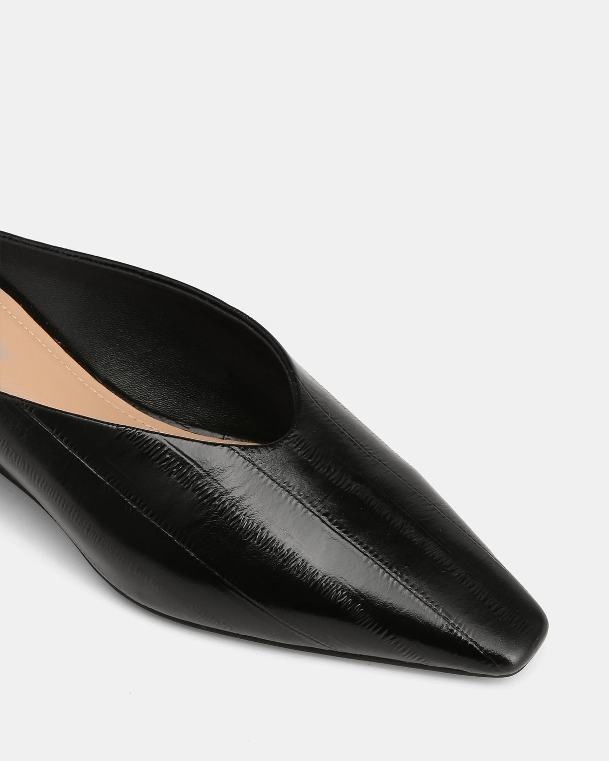 Kayce Wedges Black Leather