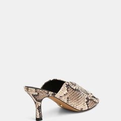 Kimee Mid Sandals Snake Leather