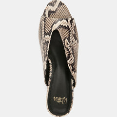 Kimee Mid Sandals Snake Leather