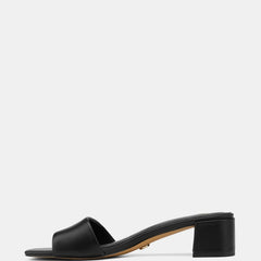 Kylo Low Sandals Black Leather