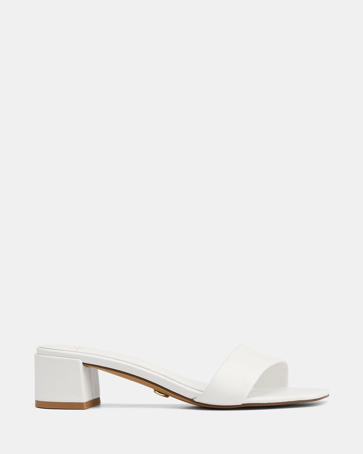 Kylo Low Sandals White Leather
