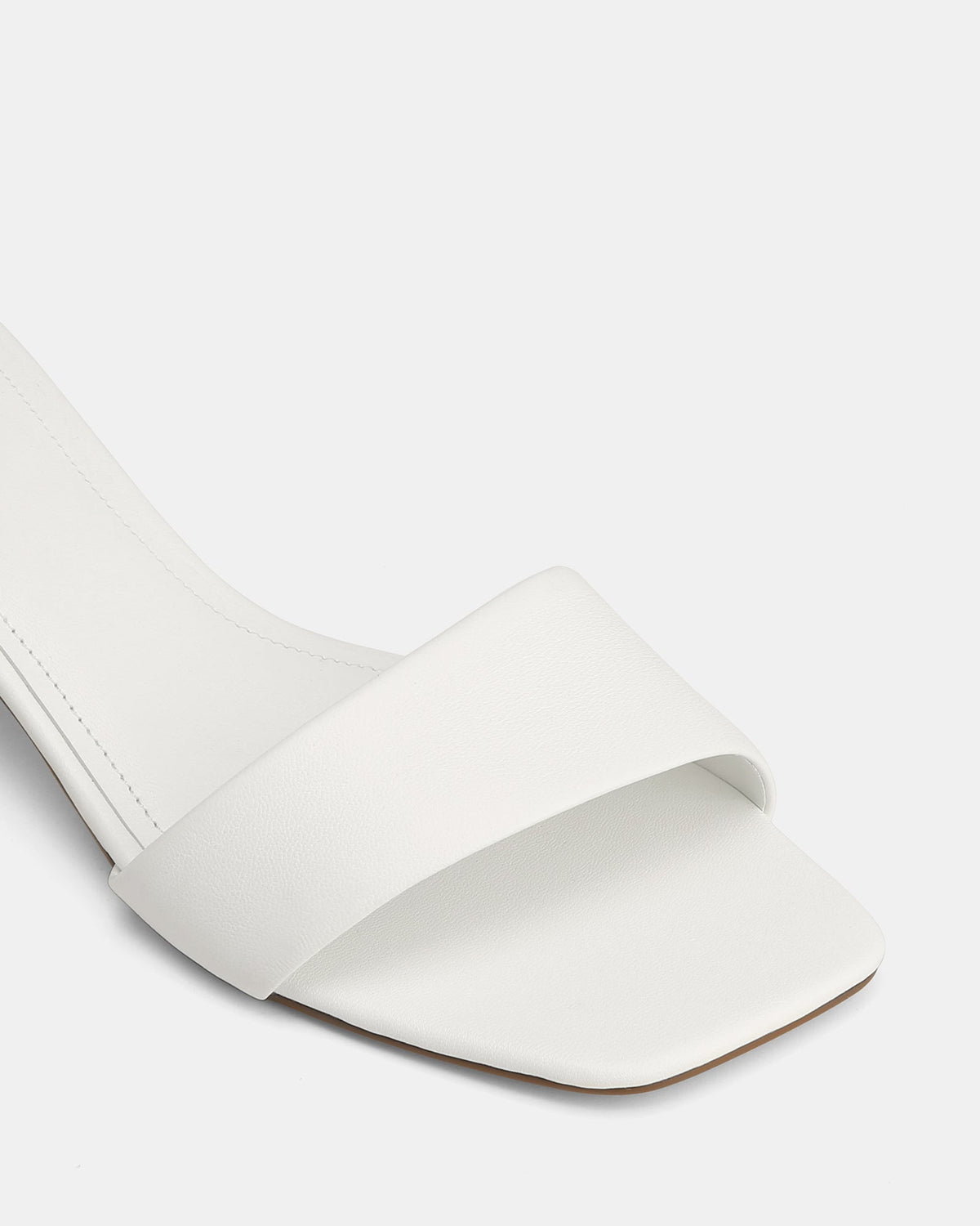 Kylo Low Sandals White Leather
