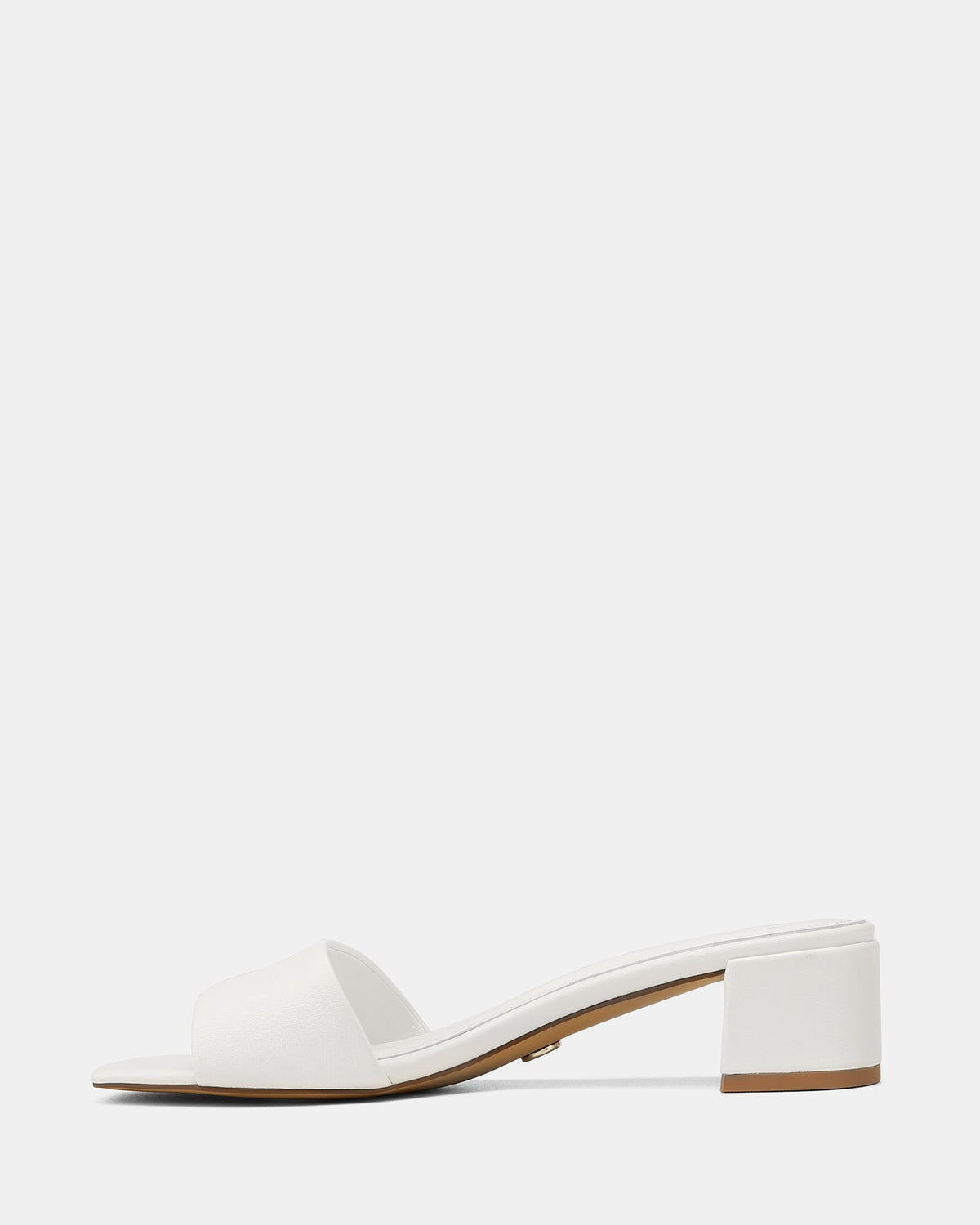 Kylo Low Sandals White Leather