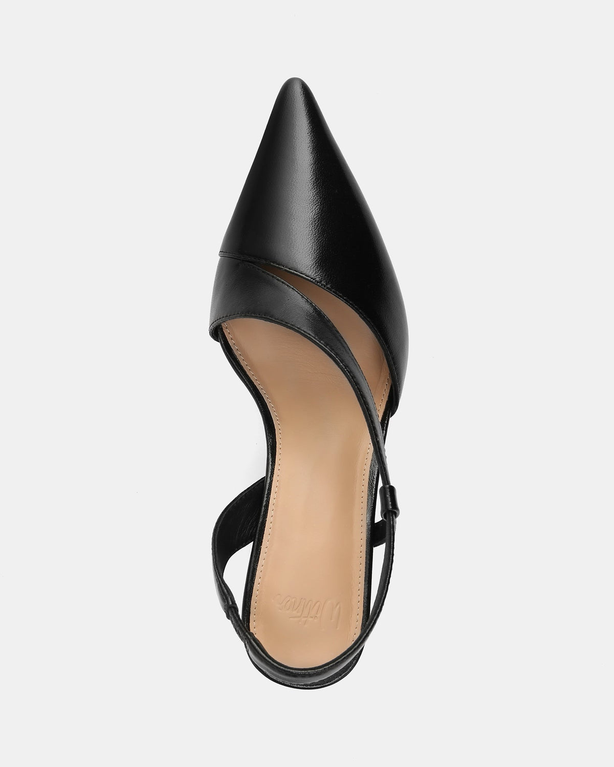 Lannie Mid Heels Black Leather