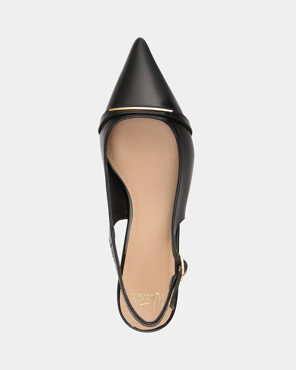 Luca Mid Heels Black Leather