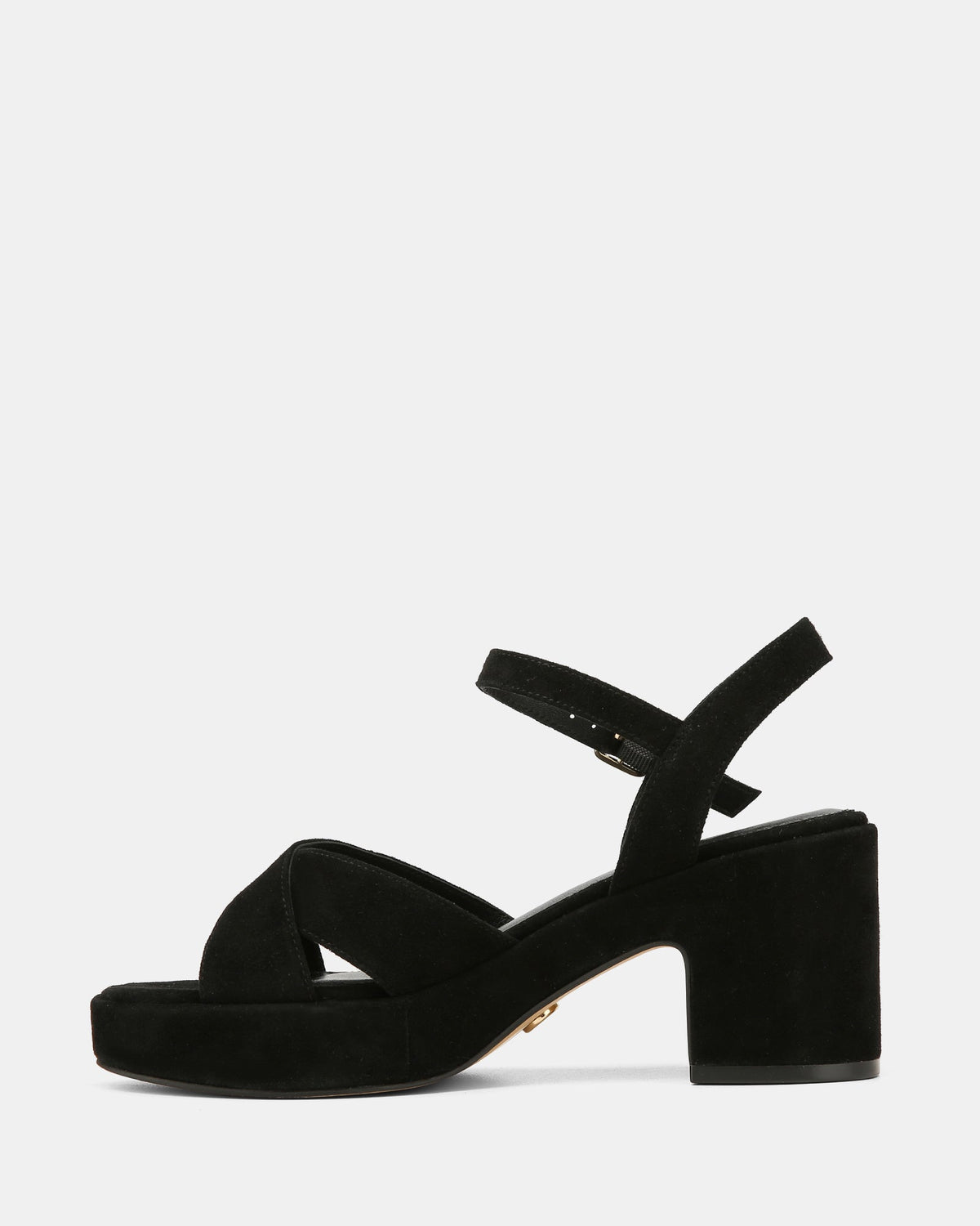 Monroe Mid Heels Black Suede