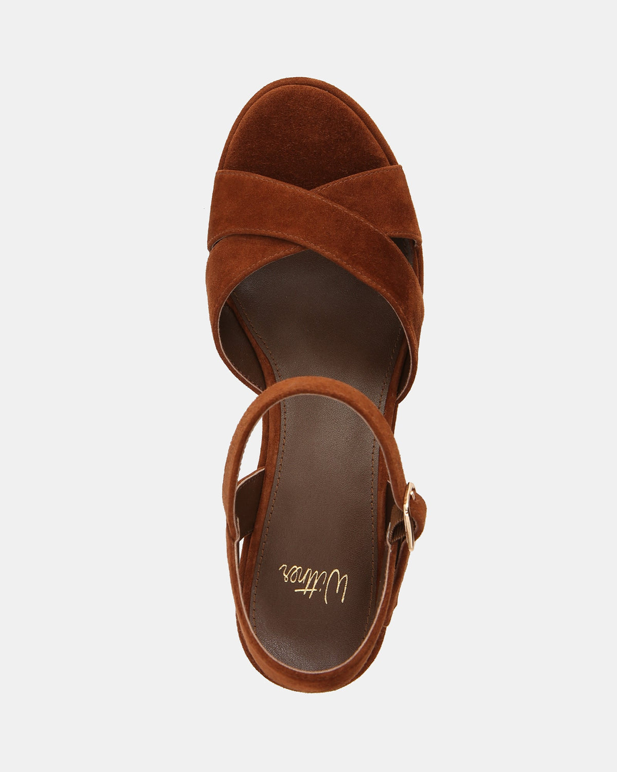 Monroe Mid Heels Chestnut Suede