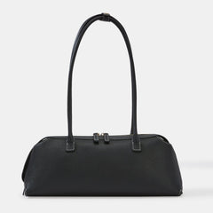 Niko Shoulder Bag Black Leather