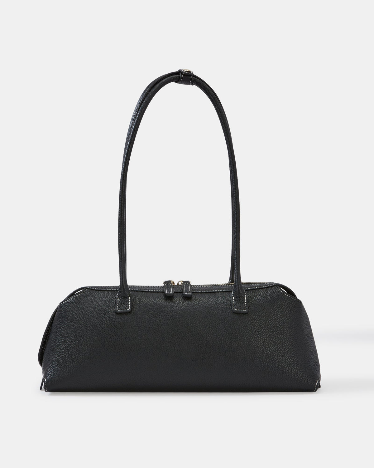 Niko Shoulder Bag Black Leather