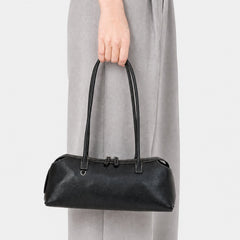 Niko Shoulder Bag Black Leather