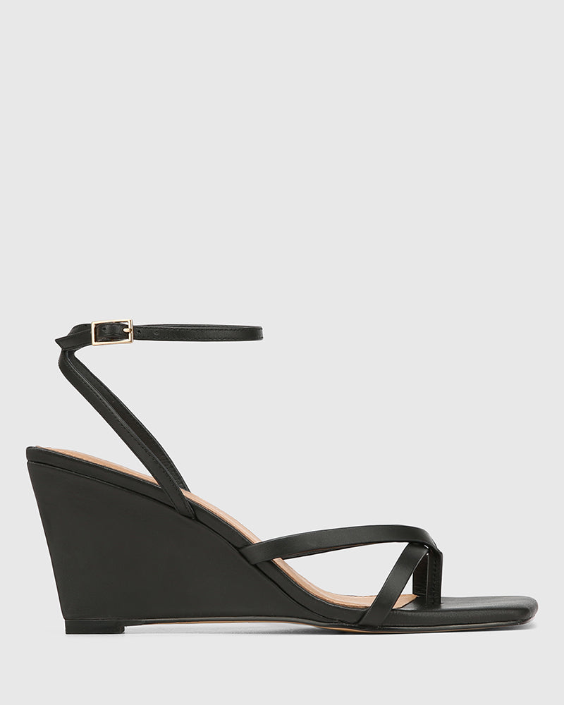 Nyla Black Leather