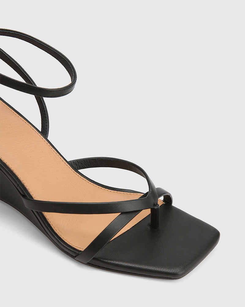 Nyla Black Leather