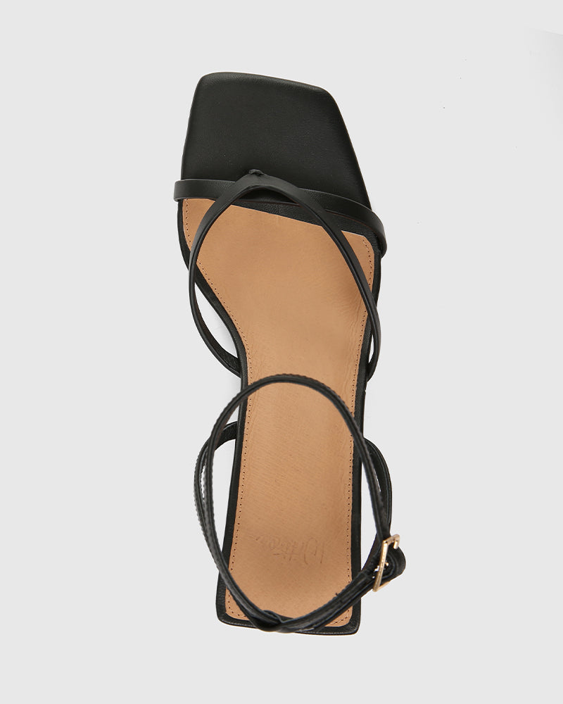 Nyla Black Leather