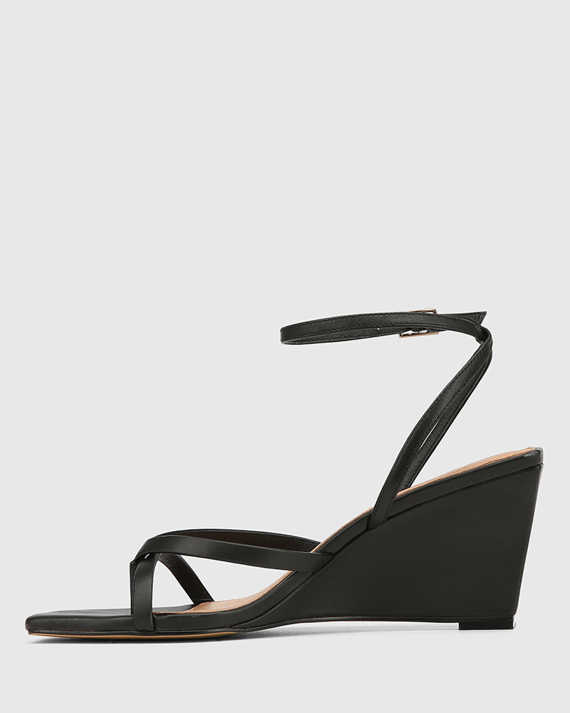 Nyla Black Leather